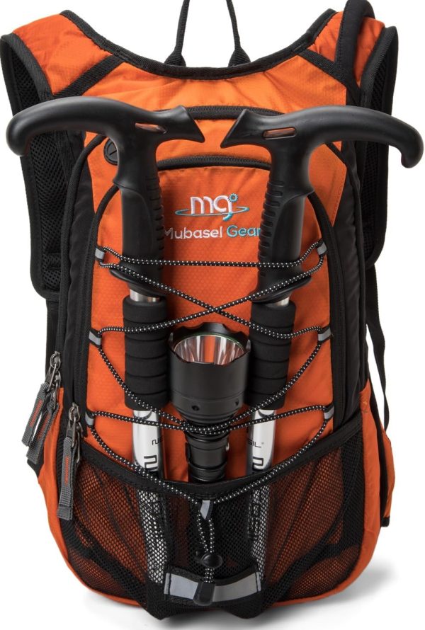 15L Insulated Hydration Backpack Pack with 2L Water Bladder Lightweight Hiking Backpack Bag for Women Men Daypack for Hiking Running Festival Camping Biking - Image 7