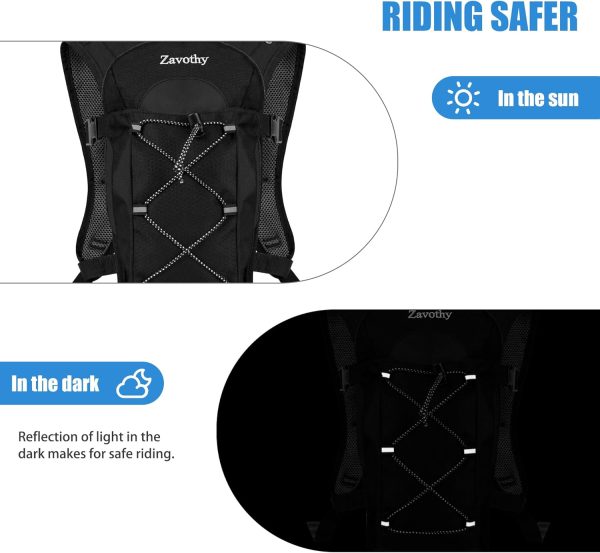 Zavothy Hydration Backpack with 2L Hydration Bladder Water Backpack for Hiking Hydration Pack for Running Cycling Hiking - Image 5